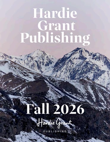 Hardie Grant FALL 2026 US Catalog