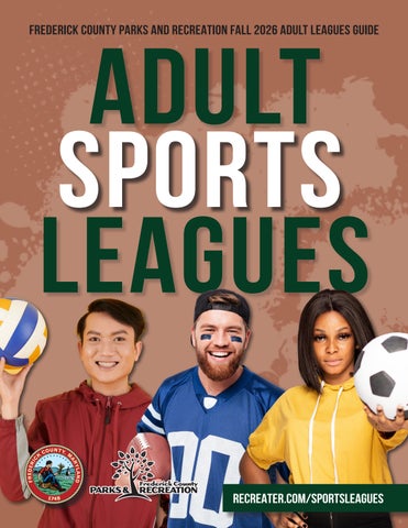 Frederick County Parks and Recreation Fall 2026 Adult Leagues Guide