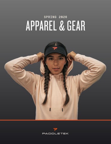 Paddletek Apparel & Gear Catalog Spring 2026