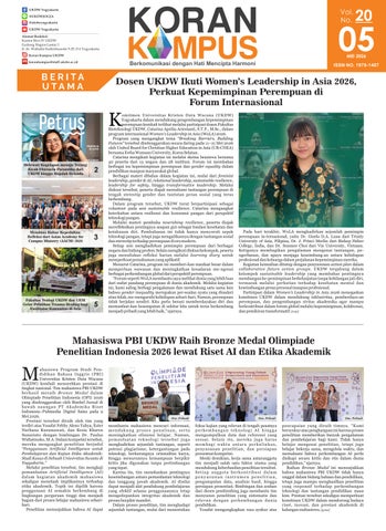 Koran Kampus UKDW Edisi Mei 2026