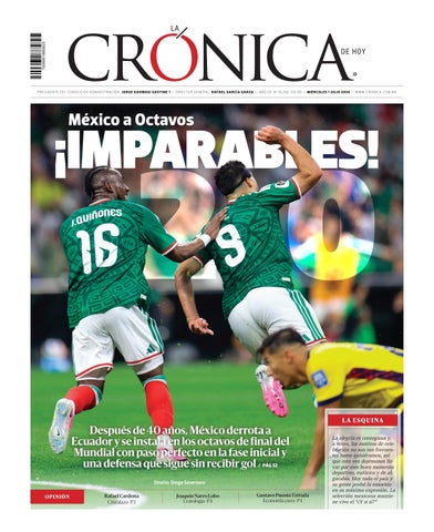 La Crónica de Hoy 01-07-2026