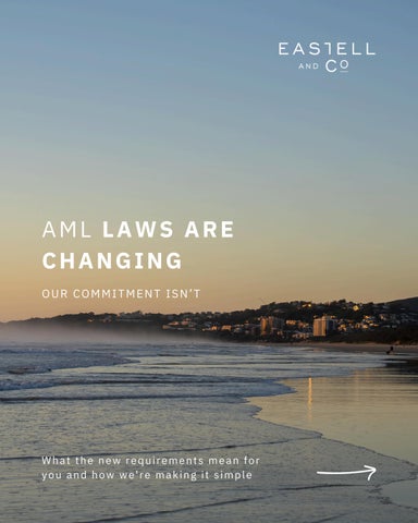 Eastell and Co. AML Law Change Guide