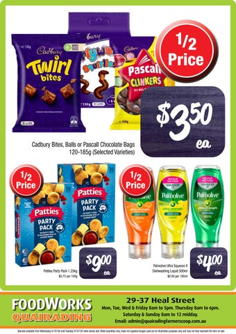 Quairading Co-op Weekly Specials 1st July