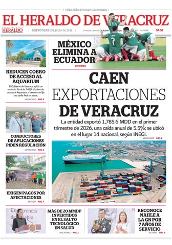El Heraldo de Veracruz 1 de Julio de 2026