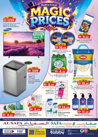 MAGIC PRICES  _ 2ND JULY 2026 _Al Safa & Safa Express Al Ain Edition - K.M. TRADING