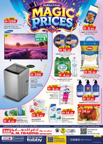 MAGIC PRICES  _ 2ND JULY 2026 _K.M.Trading Dubai Edition  - K.M. TRADING