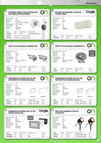 Speciale Illuminazione 第 5 页