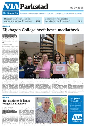 VIA Weekkrant, 1 juli 2026, editie Parkstad