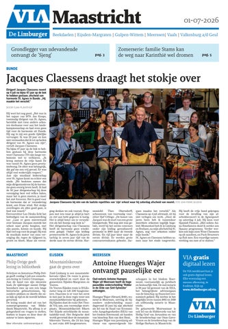 VIA Weekkrant, 1 juli 2026, editie Maastricht