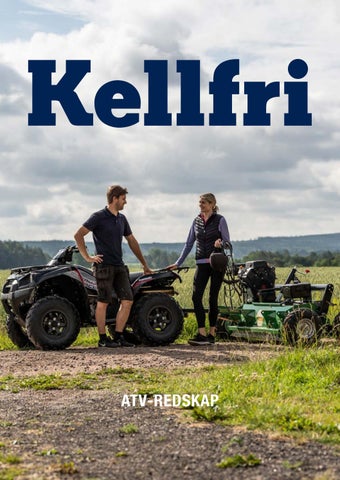 Kellfri ATV-redskap Produktkatalog 2026