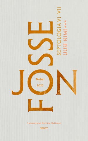 Fosse, Jon: Uusi nimi (WSOY)