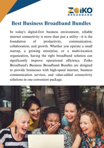 Best Business Broadband Bundles