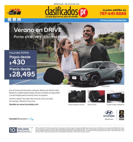 Clasificados PR 07-01-2026