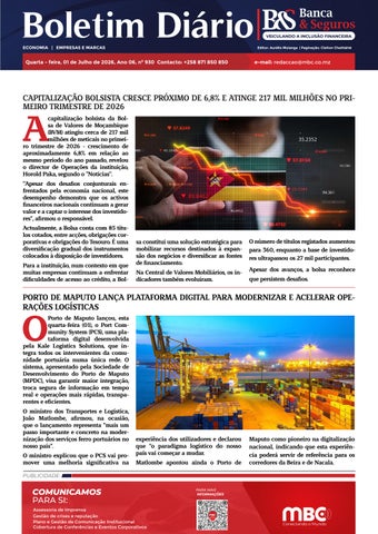 BOLETIM BANCA & SEGUROS 01.07.2026