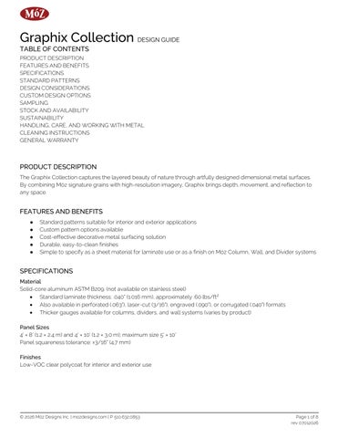 Moz Graphix Metals Design Guide