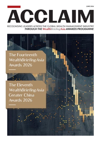 The WealthBriefingAsia and Greater China Awards 2026 - Acclaim