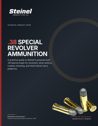 .38 Special Revolver Ammunition Guide: Ballistics, Load Types, Safety & Selection