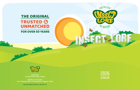 2026 Insect Lore Wholesale Catalog