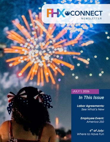 PHXConnect Newsletter July 1, 2026