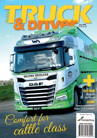NZ Truck & Driver July 2026