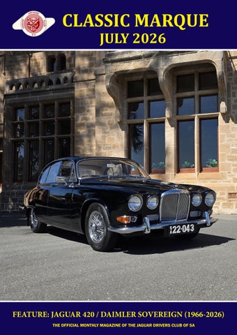 CLASSIC MARQUE JULY 2026 