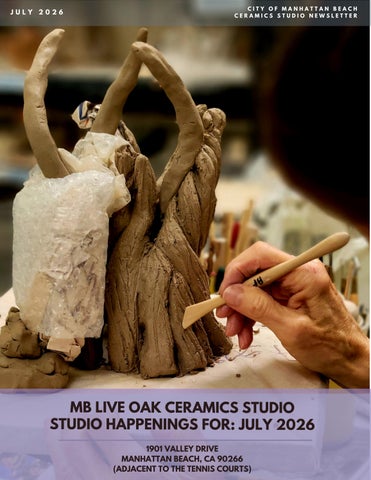 July '26  - Ceramics Newsletter