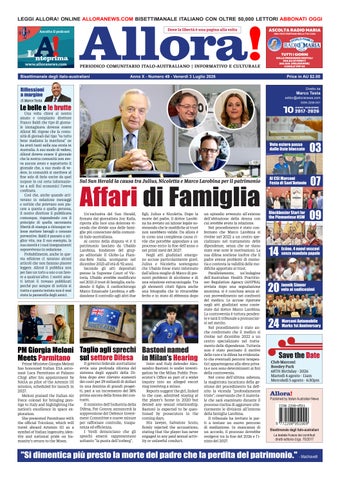 49 - 321 - 03 Luglio 2026