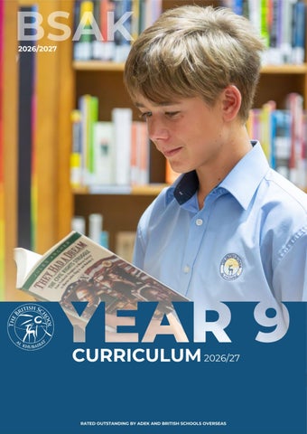 BSAK Year 9 Curriculum Handbook 2026/27