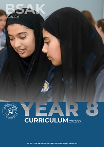 BSAK Year 8 Curriculum Handbook 2026/27