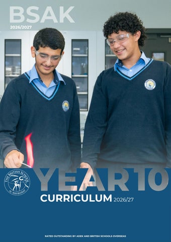 BSAK Year 10 Curriculum Handbook 2026/27