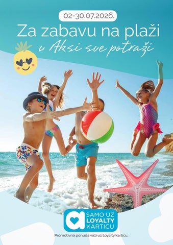 Za zabavu na plaži, u Aksi sve potraži!