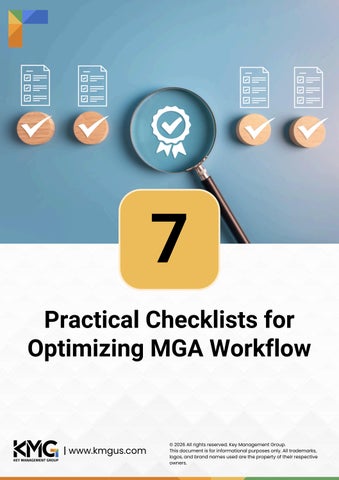 KMG-Checklist-MGA-Workflow-Optimization