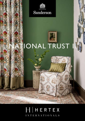 Hertex Internationals Sanderson National Trust II Fabric Collection