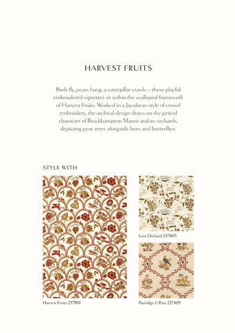 Hertex Internationals Sanderson National Trust II 布艺 灯饰产品集 第 24 页