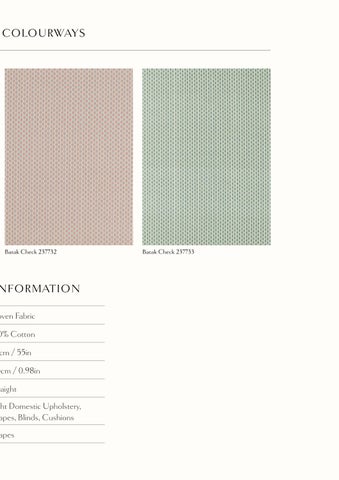 Hertex Internationals Sanderson Sabu Stripes × Ikats 布艺 灯饰产品集 第 7 页