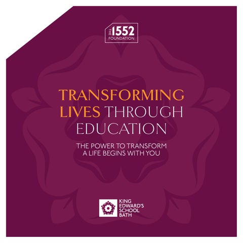 The 1552 Foundation - Transforming Lives Through Education