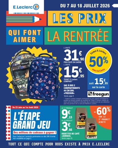 Catalogue Leclerc Pont l'Abbé S28