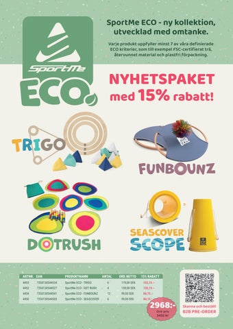 Presentation SportMe ECO koncept