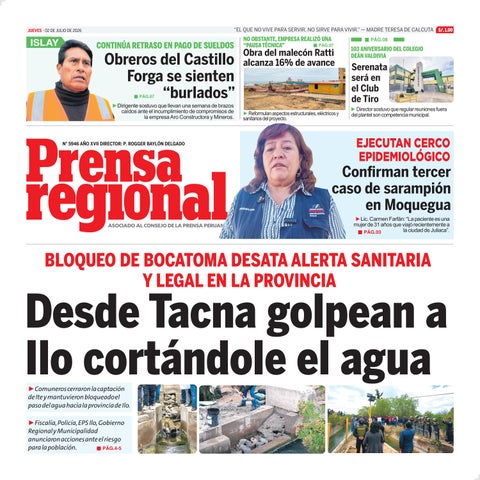 La Prensa Regional – Jueves 02 de Julio de 2026