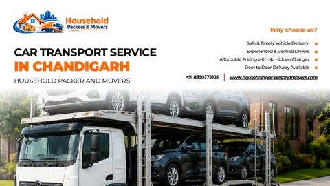 Best Car Transport Services in Chandigarh | Car Shifting - HPM