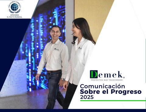 COMUNICACIÓN SOBRE EL PROGRESO DEMEK 2025