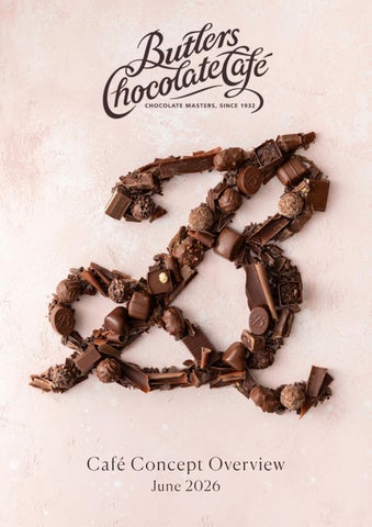 Cafe concept brochure