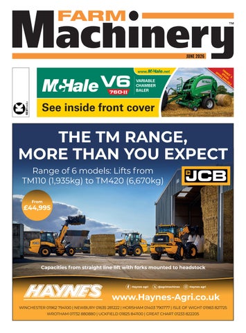 Farm Machinery June 2026