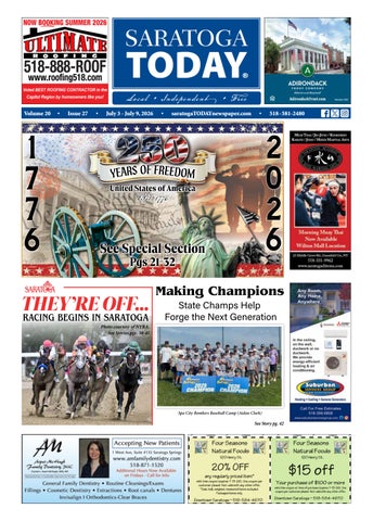 Saratoga TODAY July 3 - July 9, 2026