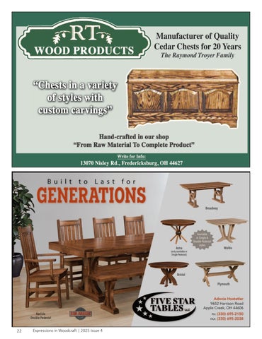 Expressions In Woodcraft 期 4, 2025 第 22 页
