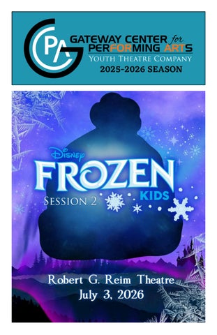 Frozen Kids Session 2 2026