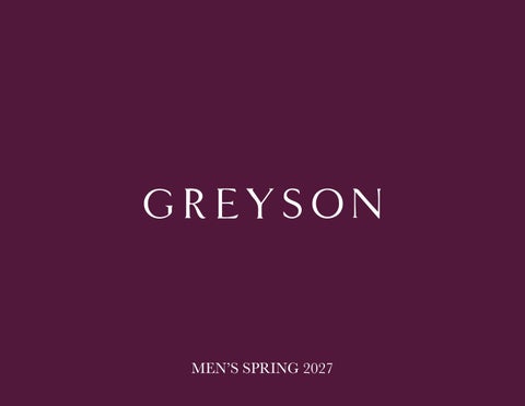 Greyson Men's Spring 2027 Linebook