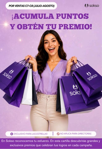 CARTILLA PREMIOS C3 - C4 2026 SOKSO CATALOGOS