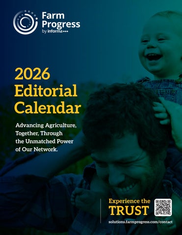 Farm Progress 2026 Editorial Content Calendar