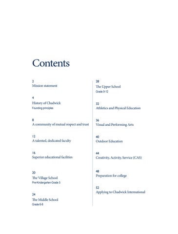 Chadwick International View Book_English version